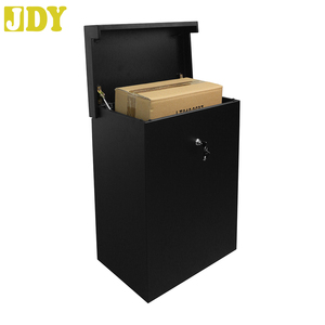 Buzón de Paquetería Exterior de Pared con Ranura para Correo, Diseño de Seguridad de Acero Impermeable para la Entrega Segura de Periódicos y Correo - Product Image 4