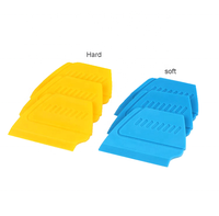 4.8*3.5CM téléphone écran raclette plastique bleu moyen doux grattoir Mini PPF raclette vinyle Mini pour Auto
