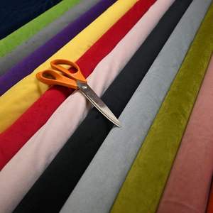 Multi Color Velvet Fabric Indoor Decoration Textile <b>Material</b> For <b>Sofa</b> Upholstery Curtain Making Wholesale Supply - Product Image 4