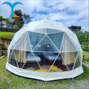 Caliente 4m 5M 6m 8m 10m gran fiesta de <span class=keywords><strong>Camping</strong></span> tienda de campaña con marco de Metal al aire libre inflable carpa de cúpula transparente para la venta tente comping - Product Image 4