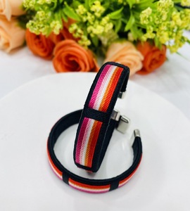 Venta al por mayor Arco Iris Gay Pride Weave pulsera amistad pareja joyería mujeres hombres <span class=keywords><strong>lesbianas</strong></span> LGBT pulsera brazalete - Product Image 6