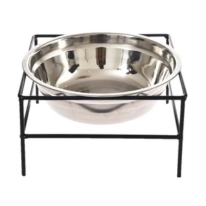 <span class=keywords><strong>Iran</strong></span> Rahmen + Edelstahl Individuelles Logo Doppel Hund Schüssel <span class=keywords><strong>Pet</strong></span> Feeder - Product Image 2