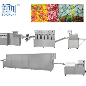 츄잉껌 사탕 기계 제조 토피 껌 완전 자동 생산 라인