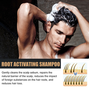 Shampooing anti-chute de cheveux, renforce les cheveux, les rend épais, volumineux, lisses, forts et réparateurs - Product Image 2