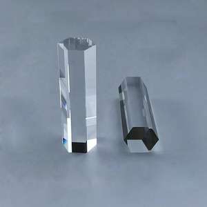 Prismas de Guia de Luz Hexagonais de Tamanho Pequeno Feitos Sob Medida, Lentes Cilíndricas de Vidro Óptico <span class=keywords><strong>K9</strong></span> de Alta Qualidade para Energia Solar - Product Image 5