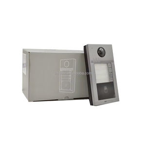 แอปควบคุมมือถือ 4 ปุ่ม ชุดอุปกรณ์ควบคุมประตูวิลล่าโลหะ DS-KV8413-WME1 กล้องอินเตอร์คอมวิดีโอ IP ของ Hik พร้อมกริ่งประตู - Product Image 2