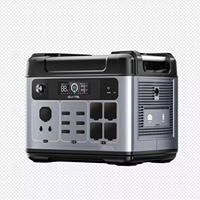 Oukitel P2001 Plus Centrale électrique portable 2048Wh Station d'alimentation 4000W Prise en charge 220v UPS Charge rapide Surge 4800w Power Station
