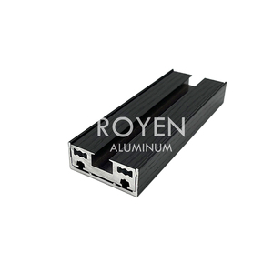 Rails dissimulés pour portes coulissantes <span class=keywords><strong>Royen</strong></span> Série 6000 Profilés carrés en alliage d'aluminium T3-T8 Découpe OEM/ODM Anodisés/Peints par poudrage - Product Image 2