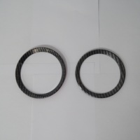 Accessoires décoratifs de voiture Emblème pour BMW 3 4 Series for Front Rear Badge Ring Frame Cover Case Logo Surrounding Ring 82 & 74 mm