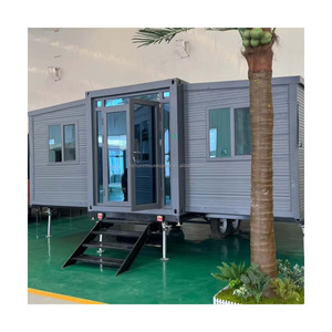 <span class=keywords><strong>Maison</strong></span> conteneur mobile chaleureuse et confortable, mini-<span class=keywords><strong>maison</strong></span> de retraite pour seniors, design contemporain, extension à double aile, caractéristiques imperméables - Product Image 1