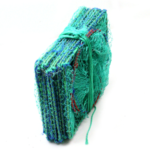 Piège à poissons long en HDPE, piège à poissons vivants, écrevisses/crabes/homards, filet de pêche, <span class=keywords><strong>cage</strong></span> à poissons flottante, piège à poissons, prix Bangladesh, vert - Product Image 3