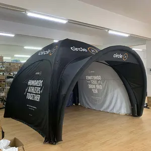 Barraca inflável para publicidade de gazebo, grande exposição ao ar livre para feiras comerciais, eventos, aranha, ar, dossel, barraca inflável para publicidade