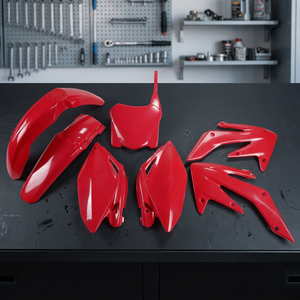 XFUN per CRF 250R 2008-2009 Rosso 070 Kit Plastiche Accessori Moto HOKIT112070-4814 - Product Image 3