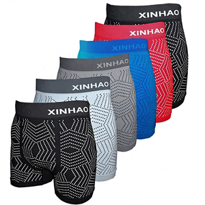 ODM Confezione da 6 Boxer da <span class=keywords><strong>Uomo</strong></span> Traspiranti in Nylon, Comodi e Morbidi, Elasticizzati, Lavabili in Lavatrice, Intimo all'Ingrosso - Product Image 1