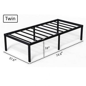 WEKIS Factory Wholesale 14" Height Modern TWIN/FULL/QUEEN/KING High <b>Platform</b> Twin Size <b>Bed</b> <b>Frame</b> Contemporary <b>Bed</b> <b>Frame</b> - Product Image 6