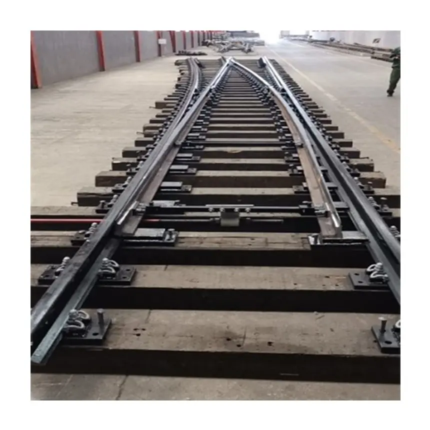 AS60-10 hölzerne Eisenbahn schwellen Gute Qualität China Eisenbahn Weiche