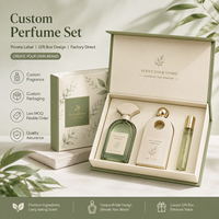 Venta al por Mayor para Tiendas en Línea, Juego de Regalo de Mini Perfumes de Lujo con Logotipo Personalizado para Mujeres y Hombres, Proveedor Mayorista