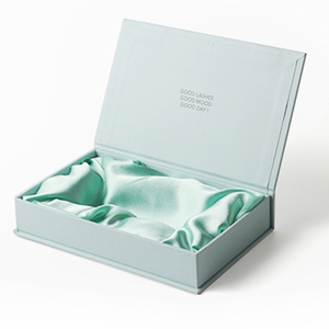 Factory Manufacture Book Shape Flannelette Custom Paperboard Wig Paper False Cosmetic Velvet Jewelry <strong>Gift</strong> <strong>Box</strong> Packaging - Product Image 1