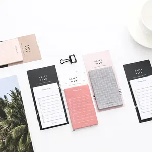 Wholesale Writing Memo Notepad Factory Price Daily Plan Sticky Notes With Adhesive Sticker