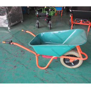 Fabricante DE FÁBRICA DE <span class=keywords><strong>China</strong></span>, nueva carretilla de bandeja de plástico eléctrica con rueda de espuma PU - Product Image 1