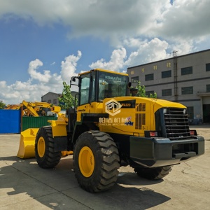 Cargadora de Ruedas Usada Komatsu WA320, 4 Toneladas, Diésel, Cargadora Frontal Amarilla, Equipo de Construcción - Product Image 2