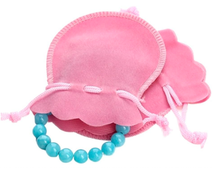 Sacs en velours doux pour le rangement des boucles d'oreilles, ensemble d'emballage de luxe pour bagues, couleur violette - Product Image 5