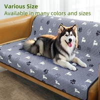 Tapis de toilette réutilisable Aosen Factory pour animaux de compagnie, imprimé voyage, lavable, imperméable, pour l'apprentissage de la propreté des chiens et des chats, certifié OEKO-TEX