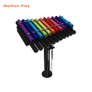 Xilófono Infantil <span class=keywords><strong>de</strong></span> Metal para Exteriores, Diseño Personalizado, Instrumento Musical para Parques, Modelo WSHK-K04, para Niños <span class=keywords><strong>de</strong></span> 3 a 12 Años, 115x60x96cm, para Escuelas - Product Image 5