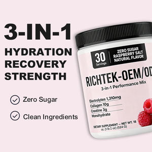 Mélange de poudre 3 en 1 Ingrédient propre Électrolyte Keto Friendly avec collagène <span class=keywords><strong>et</strong></span> créatine Energy Mix Powder - Product Image 3