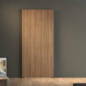 Puerta Corredera Invisible sin Marco de Estilo Europeo para Sala de Estar, Puerta Corredera Interior de Madera, Insonorizada - Product Image 4