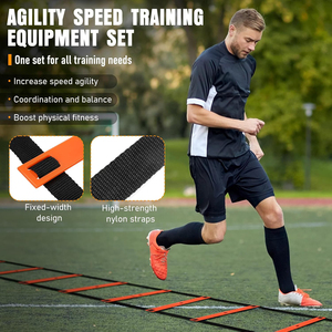 Kit d'entraînement d'agilité et de vitesse, échelle d'agilité, cônes de marquage, obstacles, parachute de course, équipement et accessoires d'entraînement de <span class=keywords><strong>football</strong></span> - Product Image 3