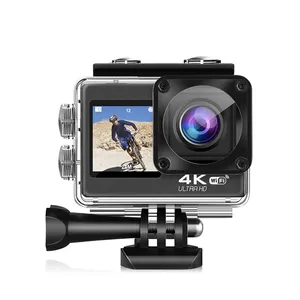 Caméra d'action Go Pro 7 1080P 32 Go de capacité Sd Meilleures caméras vidéo d'action 4K Support numérique professionnel Wifi