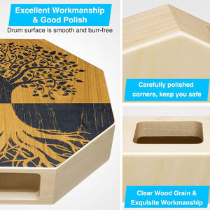 X-CP02 Instruments de percussion musicale de haute qualité <span class=keywords><strong>Congas</strong></span> Percussion <span class=keywords><strong>Mini</strong></span> voyage Conga têtes de tambour pour le voyage - Product Image 5