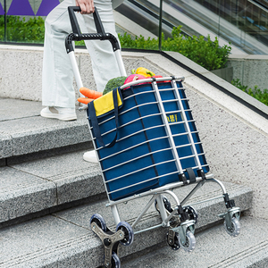 Carrello pieghevole <span class=keywords><strong>mercato</strong></span> portatile carrello per la spesa pieghevole carrello per salire le scale carrello pieghevole multifunzionale - Product Image 4