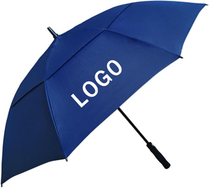 Parapluie de golf en gros, 54/68 pouces, automatique, extra large, coupe-vent, personnalisé, surdimensionné, pour homme - Product Image 1