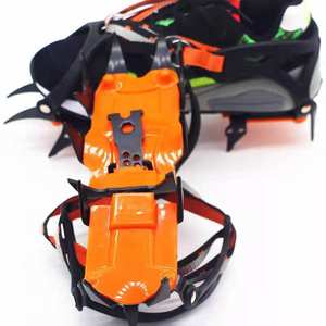 Couvre-chaussures antidérapants Fiery Fox, crampons à 12 dents avec sangles de fixation pour l'escalade et l'alpinisme - Product Image 3