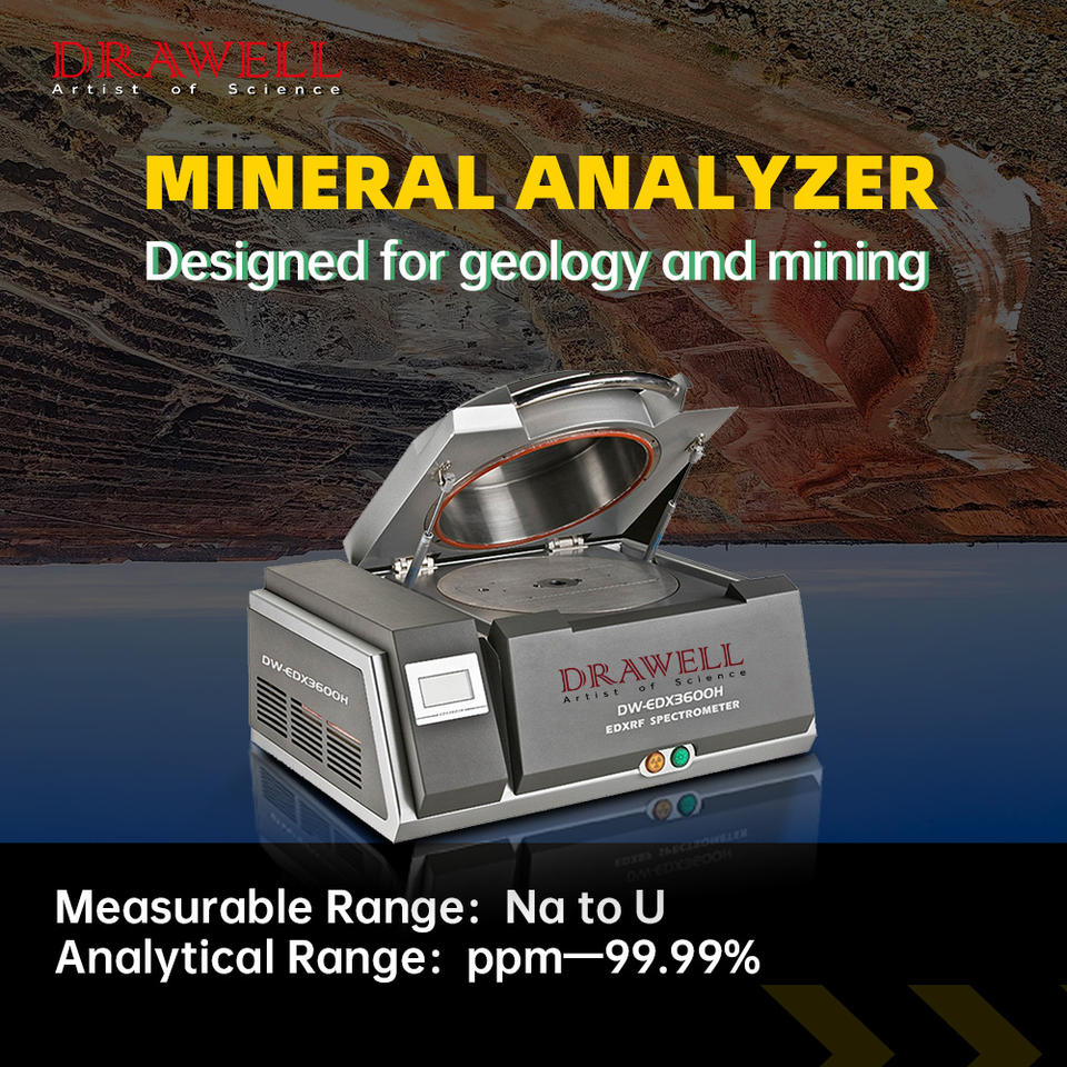 Elemental Analysis Machine DW-EDX3600H Benchtop XRF Elemental Analyzer Non-Destructive Elemental ...