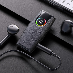 GR03 2-in-1 không dây cho <span class=keywords><strong>Bluetooth</strong></span> 5.0 xe Kit 3D 3.5mm jack cho âm nhạc rảnh tay cuộc gọi Dongle Adapter người tiêu dùng thiết bị điện tử - Product Image 4