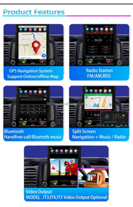 9.<span class=keywords><strong>7</strong></span> Inch Dọc 2 DIN Tesla Phong Cách Chuyển Hướng Xe Cho Honda CRV 2006-2012 Đa Phương Tiện Đầu Đơn Vị <span class=keywords><strong>GPS</strong></span> 4G Carplay Tự Động - Product Image 5