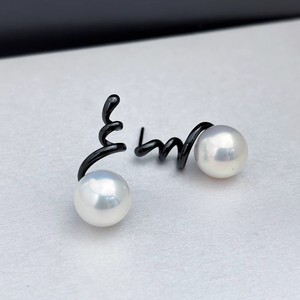 ต่างหูเงินแท้ S925 สำหรับทำเครื่องประดับมุก DIY พร้อมฐานเปล่าสำหรับใส่ลูกปัดทรงกลมขนาด 10-12 มม. รุ่น 22341 - Product Image 3