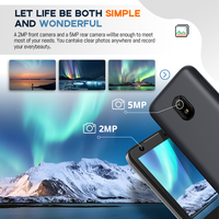 Téléphone intelligent à clavier TIQ MINI M5 double SIM US 4G LTE, 3 Go + 32 Go, Android 13, écran tactile, clavier physique