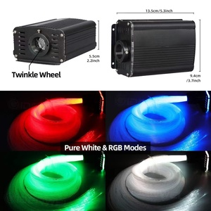 RSPOF 18W 32W ไฟสว่างพิเศษ 500 ชิ้น 3M อลูมิเนียม IP67 ไฟ LED ใยแก้วนำแสง ชุดไฟสำหรับงานปาร์ตี้ ดนตรี - Product Image 3