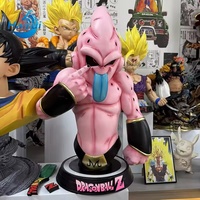 Figura de Acción de Anime Dragon Ball Majin Buu en Oferta, Estatua Decorativa para el Hogar, Regalo de Cumpleaños