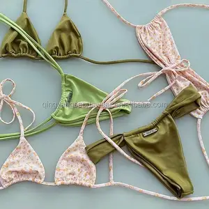 factory halter string bikini fitness swimwear old luxury micro bikini wholesale swimwear 2023