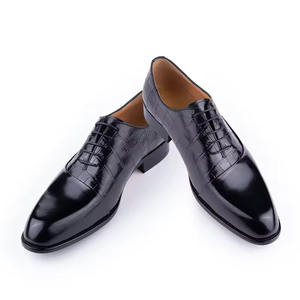 Colección de otoño zapatos formales de hombre de gama alta-cuero Premium hecho a mano puntiagudo hecho a medida - Product Image 5
