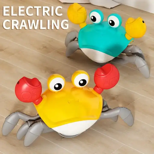 Hot Sale Rechargeable Electric <b>Crab</b> Dog Cat <b>Toy</b> Eco-Friendly <b>Crawling</b> Escape Pet Interactive Movement <b>Toy</b> Made of Plastic - Product Image 4