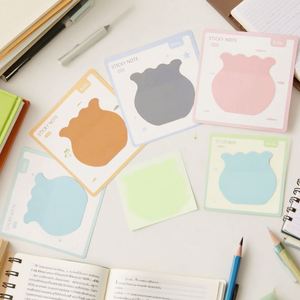 Notas Autoadhesivas con Forma de Pecera, Material PET de Alta Calidad, Personalizables, Lindas, 12*11.5cm, para Oficina, Escuela, Vacaciones - Product Image 6