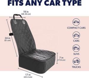 Deluxe benutzer definierte 2 in 1 wasserdichten Fahrzeug Haustier Booster Vordersitz bezug Hund Hängematte Haustier Autos itz - Product Image 2