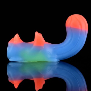 Vibrador de Silicona Suave YOCY, Juguetes Sexuales Vibrantes y Luminosos para la Vagina, Estimulador de Fricción Anal, Vibrador - Product Image 3