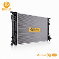 Radiador de Refrigeración de Motor de Aluminio Premium para Mercedes-Benz Clase C W205 OE A0995003203 A0995003603 Tanque de Agua TOP PLUS
